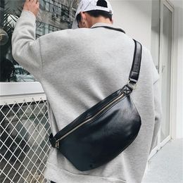 Big Waist Bag for Men Luxury Brand Leather Designer Shoulder Crossbody Chest Bags Male Casual Bum Banana Travel Fanny Pack 220218266G