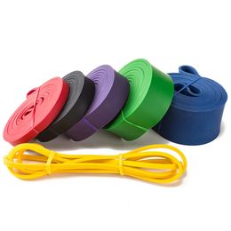 Yoga Stripes Resistance Bands Exercise Elastic Natural latex Workout Ruber Loop Strength rubber band gym Fitness Equipment Training Expander 231104