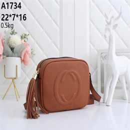 Designers Wallet Women Handbags Shoulder Bags Crossbody Soho Bag Disco Fringed Messenger Bags Purse 22cm280C