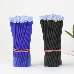 Erasable pen core 0.5mm needle tube crystal blue black primary and secondary school students erasable high aesthetic value neutral pen replacement core