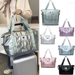 Duffel Bags Space Cotton Travel Bag Adjustable Fashion Cabin Tote Handbag Carry On Luggage Waterproof Fitness Shoulder For Women246y