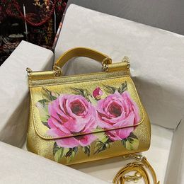 Flower Handbag Women Crossbody Bag Top Mirror Quality Designer Bag Luxury Bag Flap Purse Calfskin Leather 11 Colours Top Handle Tote Bags Detachable Long Strap Pouch