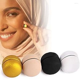 Brooches Metal Hijab Scarf Magnet Muslim Women Magnetic Pins Islamic Pinless Safety Headscarf Accessories