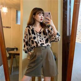 Women's Blouses Shirts And See-through Clothing Collar Cool Top For Woman Transparent Streetwear Long Sleeve Cute Elegant Social