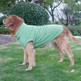 Dog Apparel Casual Pet Clothing Winter Solid Colour Clothes Warm Vest Shake Fleece Sweatshirt Easy And Comfortable Fit Dogs Of All