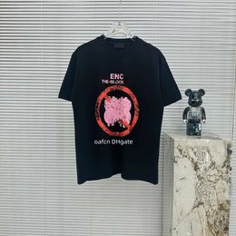 24SS Men's Designer T-shirt Men's POLO Shirt Letter Printed Short Sleeve Women's T-shirt Summer Shirt Men's Loose T-shirt Women's Top Quality T-shirt