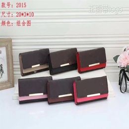 HH 2022 Luxurys Designers Wallet Fashion Bags Card Holder Carry Around Women Money Cards Coins Bag Men Leather Purse Long Business295V