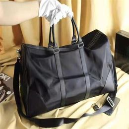 Designers Duffel Bags 45CM 50CM 55CM luxury large capacity travel High quality women men Genuine Leather shoulder Fashion bag302H