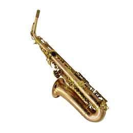 Eastern Music unlacquered rose copper alto saxophone with gold lacquered keys <<<