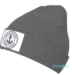 Berets Northport Long Island Anchor Knit Hat Cap Knitted Beanie Beanies Unisex Hipster