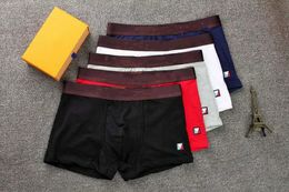 Hot Designer Man Underpants Luxury Briefs Sexy Cotton Casual Shorts Retro Letters Luxury Breathable