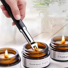 New Creative Plasma Flameless Pulse Usb Rechargeable Igniter Kitchen Tool Candle No Gas Outdoor Camping Unusual Lighter Gadgets