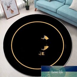 All-match round Carpet Internet Celebrity Same Style Cloakroom Photo Mat Bedroom Living Room End Table Computer Desk Floor Mats