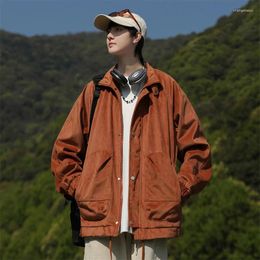 Men's Jackets TFETTERS Brand 2023 Autumn Winter Casual For Men Thickened Baggy Warm Teenagers Coat Fashion Daily Outdoors Man