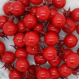 Party Decoration 100 Pcs Bathroom Decorations Artificial Pomegranate Fruit Accessories Models Decorative Fake Fruits