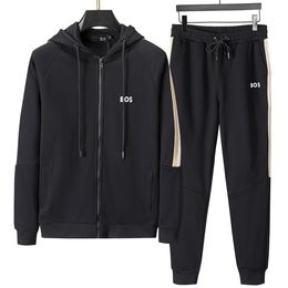 5 Men's Tracksuits Designer Mens tracksuit Luxury Men Sweatsuits Long sleeve Classic Fashion Pocket Running Casual Man Clothes Outfits Pants jacket two piece #015