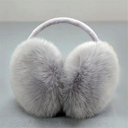 Ear Muffs Unisex Soft Warmer Winter Warm Earflaps Women Fluffy Cosy Earmuffs Plush 231204