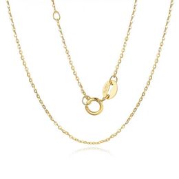 VOJEFEN AU750 Jewellery Real Gold Necklace 18k Pure Gold Necklace For Women And Men 18 K Yellow & Rose Chain211g