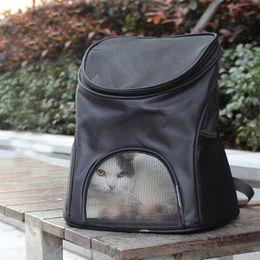 Outdoor Travel QET CARRIER Backpack Cats Summer Breathable Cat Carrying Bag Goods for Pets Products mochila para gato3276