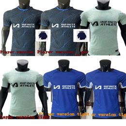 CFC 23 24 PLAYER VERSION Soccer Jersey Lampard Torres Drogba Final Football Shirts Camiseta WISE COLE ZOLA Vialli HUGHES GULLIT