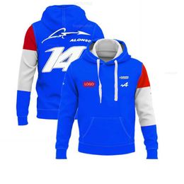 Mens Hoodies Sweatshirts 2023 New Trend F1 Hot Selling Mens Large Outdoor Sports Leisure Tourism Pullover Sports Competition Clothing