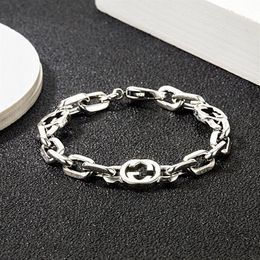 European popular 925 sterling silver bracelet fashion men and women couple bracelet2549