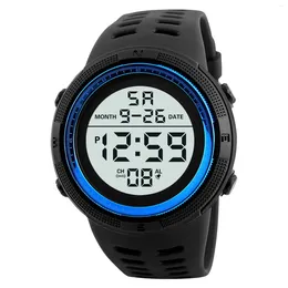 Wristwatches Luxury Mens Digital Led Watch Date Sport Men Outdoor Electronic Minimalist Fashion Thin Watches Top