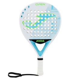 Tennis Rackets OPEN Padel Racket Racquet Carbon Fiber EVA Soft Unisex Paddle 231204