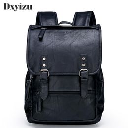 Fashion Men Casual Backpack Travel Schoolbag Man Large Capacity Teenager Luxury Bag Mochila Genuine Leather Laptop Backpacks 20111250W