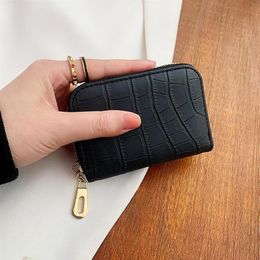 Card Holders Fashion 2021 Spring And Autumn Passport Cover Pu Leather Stone Style Travel Id Wallet For Woman Purse258p