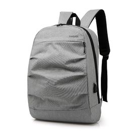 new mens and womens backpack korean leisure fashion computer bag large capacity mens middle school student usb backpack233t