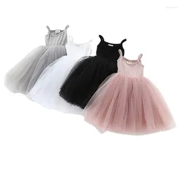 Girl Dresses Baby Tutu Toddler Cotton Dress Infant Tulle Sleeveless Princess