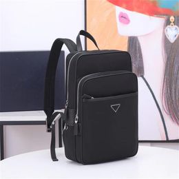 Waterproof Nylon Backapck Men Women Fashion Large Size Backpacks Retro Shoulder Bag Drawstring Handbags Students School BagAAA2357