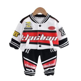 Clothing Sets Spring Autumn Children Girls Outfits Baby Clothes Boys Sports Jacket Pants 2Pcs Sets Toddler Casual Costume Kids Tracksuits 231204