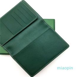 New High Quality Passport Cover Classic Men Women Fashion Passport Holder Covers ID Card Holder With Box2287