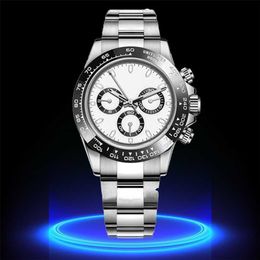 Roles Clean Factory Dayton Watch 4130 Quartz Movement Sapphire Mechanical Movement 40mm Dial Top Quality with box Fashion movement Reloj imitation watchs chron