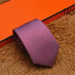 Mens Neck Ties Letter Silk tie Necktie Pattern printing Jacquard Party Wedding Woven Fashion Design without box