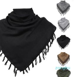 Scarves Scarf Keffiyeh Hatta Wide With Tassels Shemagh Arab Houndstooth Cotton Unisex