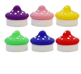 Cross-border hot selling silicone cream box new mushroom liquid box sealed moisture-proof leakproof pipe accessories wholesale