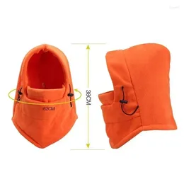 Bandanas Warm Cap Winter Men Women Hats Waterproof Thermal Fleece Balaclava Hat Hooded Neck Warmer Hiking Scarves