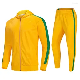 Men's Tracksuits Trendy Brand Sportswear Suit Casual Hooded Adult And Women's Outdoor Sports Windproof Jacket