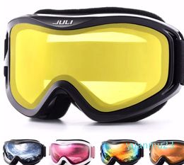 Goggles for Men Women Winter Snow Sports with Antifog Double Lens Mask Glasses Snowboard Snowmobile