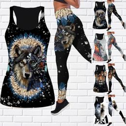 Women's Pants Fashion 3D Animal Print Workout Leggings Fitness BuLift Yoga XS-8XL