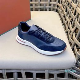 Sneakers Perfect Nice Casual Walking Men's Piana Shoes Charms Walk Loafers Low Top Soft Cow Leather Oxfords Flat Slip On Rubber Sole Moccasins 38-46