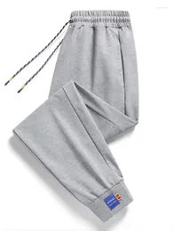 Men's Pants 2023 Autumn And Winter Multi-Color Large Size Pure Color Simple Korean Casual Trendy Hundred Cotton Long 6xl