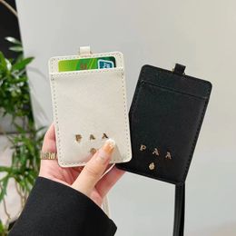 Beautiful Crossbody Work ID Credit Bus Card Holder Slot Cases Hi Quality Luxury Brand P Mini Wallet Cover Many Colours Holder Double Sided Wallets With Logo Box Packing