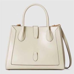 Top Quality Jackie 1961 Shoulder Bags Totes WOMEN Medium-sized White And Black Genuine Leather Handbags 649016228I