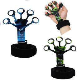 Hand Grips Finger Gripper Finger Exerciser Guitar Finger Exerciser 6 Resistant Levels Recovery Physical Tools Hand Strengthener For Patient 231204