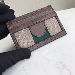 Classic Men Women Credit Card Holder Fashion Mini Small Wallet Handy Slim Bank Holders Unisex Key Pouch Coin Purse2719