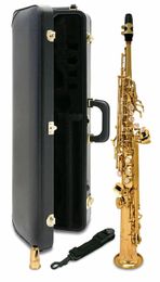 Brand NewJapan B flat Soprano Saxophone Musical Instruments Sax Brass Soprano Professional With Case AAA